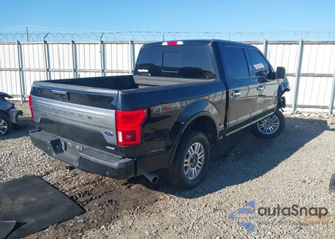 2018 Ford F-150 Platinum from USA, damaged, VIN 1FTEW1EG3JFA91733